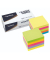 Haftnotizen 12953275, 75x75mm, gelb/pink/grün/orange/blau, quadratisch
