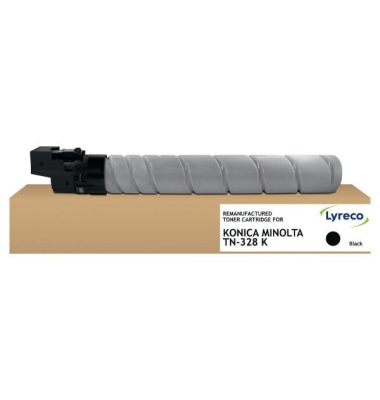 Toner Neutral 15646809, kompatibel zu Konica Minolta TN-328, 28000Seiten, schwarz