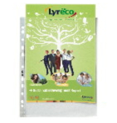 Prospekth&uuml;llen Premium 400040783, A4 transluzent genarbt, oben offen, 0,12mm