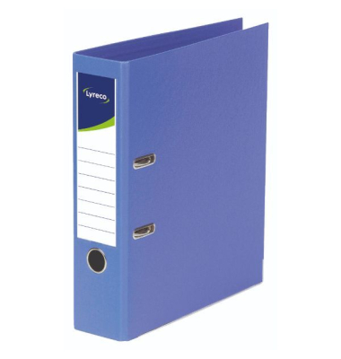 Ordner 9960014, A4 45mm schmal PP vollfarbig blau