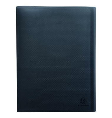 Sichtbuch Recycling 78551E, schwarz, A4, mit 50 Hüllen, Polypropylen (PP)