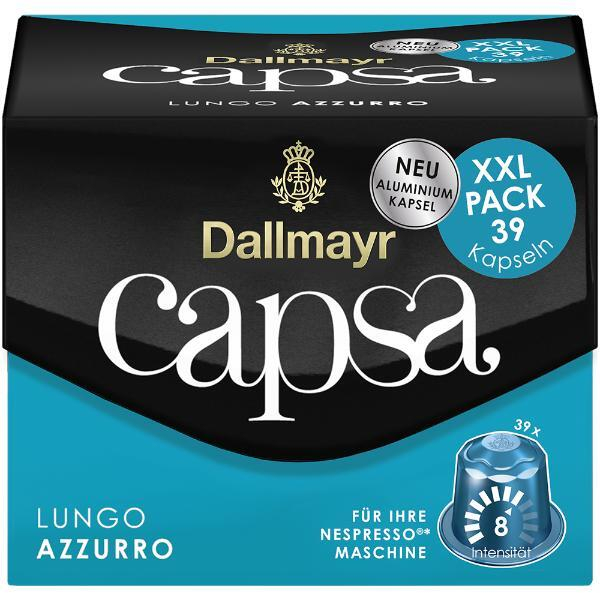 4008167310693 - Capsa Lungo Azzurro Kaffeekapseln 39 Portionen 4008167310693 Dallmayr Kaffee 106039000 218 Gramm 4008167310693 - Capsa Lungo Azzurro Kaffeekapseln 39 Portionen 4008167310693 Dallmayr Kaffee 106039000 218 Gramm