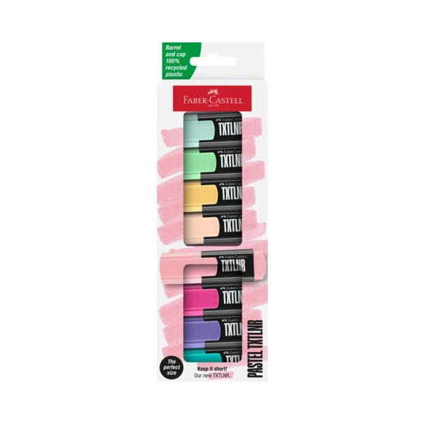 4005401542186 - Textmarker TXTLNR Pastell 154218 Pack farbig sortiert 1-3mm Keilspitze 4005401542186 8 Stück