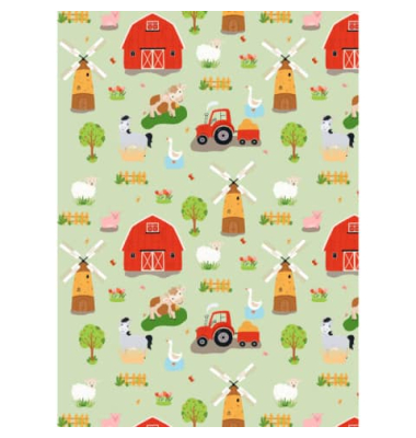 Geschenkpapier 4A.0712.1, Kind, 50cm x 250m, bunt