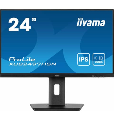 Monitor 60.5cm IPS 24 Zoll schwarz