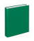 Ringbuch Basic ohne 1151040, A5 2 Ringe 25mm Ring-Ø Karton/Polypropylen grün