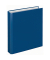 Ringbuch Basic ohne 1151050, A5 2 Ringe 25mm Ring-Ø Karton/Polypropylen blau