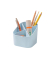 Stiftehalter X-LOOP pastellblau Kunststoff 4 Fächer 11,1 x 11,1 x 10,5 cm