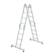 Vielzweckleiter 11111 4tlg nivello-Traverse 4x4Sprossen