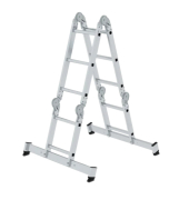 Multifunktionsleiter 31320 nivello, 2x 3 Stufen, silber, Aluminium