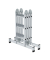 Vielzweckleiter 31322 4tlg nivello-Traverse 4x3Sprossen