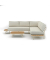 Lounge Set Paros 586492 sand