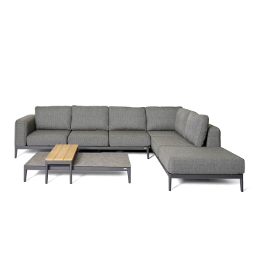 Lounge Set Athene 586531 +Tisch an/Teak