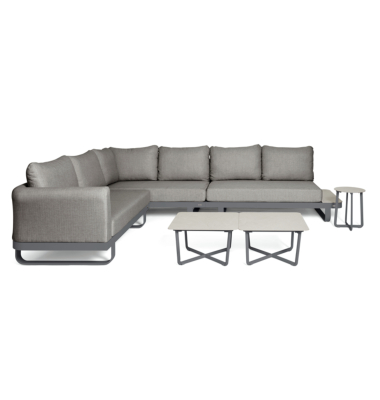 Lounge Set Fellow 586532 +3Tische an