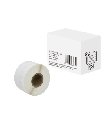 Etikett wie Dymo S0722400 36x89mm sw auf ws 260St