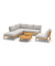 Lounge Set Matera 586438 Akazie hgr