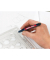 Fineliner 1800 profipen, 1800-01-002, dunkelblau (Schreibfarbe: rot), 0,25mm