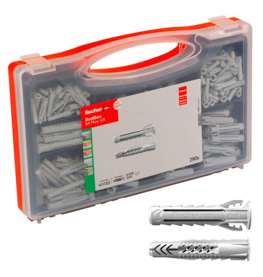 RED-BOX - SX Plus, UX 2K Universaldübel-Sortiment Ø 6810 mm 30405060 mm