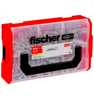 FixTainer - SX Plus Spreizdübel-Sortiment 210 Stück