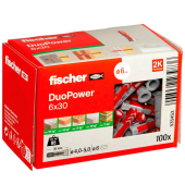 DuoPower 6x30 2K Universaldübel-Sortiment Ø 6 mm x 30 mm