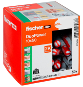 DuoPower 10x50 2K Universaldübel-Sortiment Ø 10 mm x 50 mm