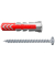 DuoPower 5x25 S PH 2K Dübel mit Schrauben Ø 5 mm x 25 mm