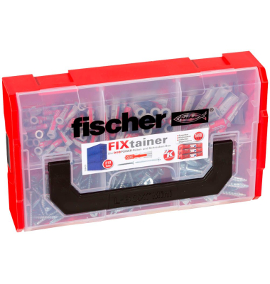 FixTainer 2K Dübel- und Schrauben-Sortiment Ø 4,5567810 mm 3040505569 mm