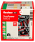 DuoPower 6x50 S 2K Dübel mit Schrauben Ø 6 mm x 50 mm