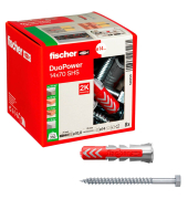 DuoPower 14x70 S Dübel mit Schrauben 8 Stück