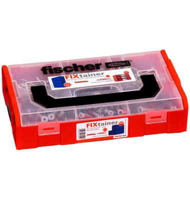 FixTainer - DuoPower  DuoSeal + S Dübel- und Schrauben-Sortiment Ø 4,56810 mm x 3038486070 mm