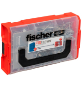 Holzbauschrauben-Sortiment FixTainer PowerFast II TX TG 44,55 mm x 354045506070 mm