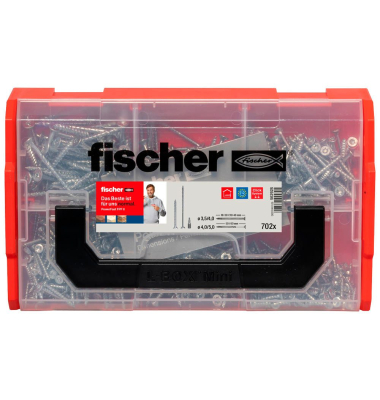 Holzbauschrauben-Sortiment FixTainer PowerFast II TX 3,545 mm x 1630354050 mm