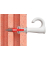 EasyHook Round - DuoPower 6x30 2K Dübel mit Schrauben Ø 46 mm 3070 mm