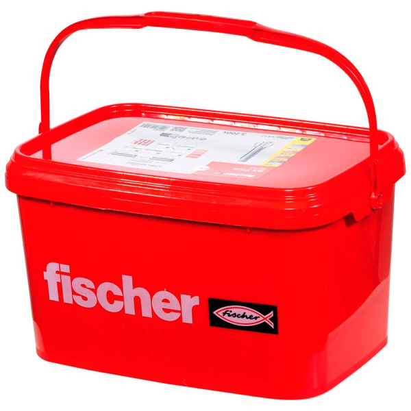 4048962482195 - fischer SX Plus 6x30 im Eimer 567893 Spreizdübel Ø 6 mm x 30 mm 3200 Stück