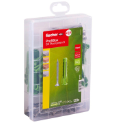 ProfiBox - SX Plus Green S Dübel- und Schrauben-Sortiment Ø 4,5568 mm x 304055 mm