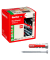 DuoPower 12x60 S 2K Dübel mit Schrauben Ø 12 mm x 60 mm
