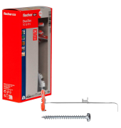 DuoTec 10 S PH 2K Dübel mit Schrauben Ø 10 mm x 50 mm