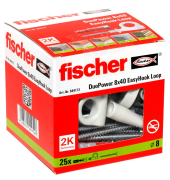 EasyHook Loop - DuoPower 8x40 2K Dübel mit Schrauben Ø 58 mm 4080 mm