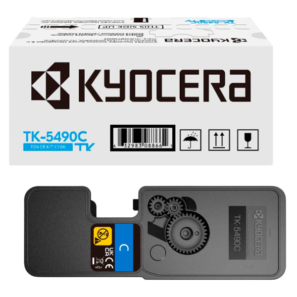 0632983088661 - Toner 1T0C22CNL1 (TK-5490C) cyan ca 2400 Seiten 0632983088661 Kyocera
