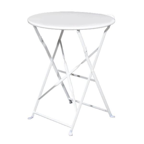 3660141962840 - Beistelltisch EDEN Outdoor 73cm (H) 60x73x60cm (BxHxT) (BxT) rund weiß   weiß 3660141962840 meet powered by Paperflow