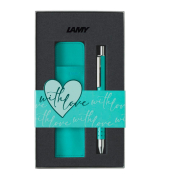 swift lagoon Tintenroller-Set türkis 0,5 mm, Schreibfarbe: blau