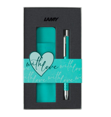 swift lagoon Tintenroller-Set türkis 0,5 mm, Schreibfarbe: blau
