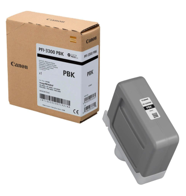 PFI-3300  Foto schwarz Druckerpatrone