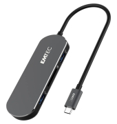 USB-Hub T650C Type-C 3-fach schwarz