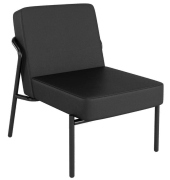 Sessel MEDSO S schwarz Kunstleder
