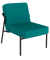 Sessel MEDSO S blau schwarz Kunststoff