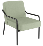 Sessel MEDSO M grün schwarz Stoff