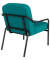 Sessel MEDSO M Rund blau schwarz Stoff