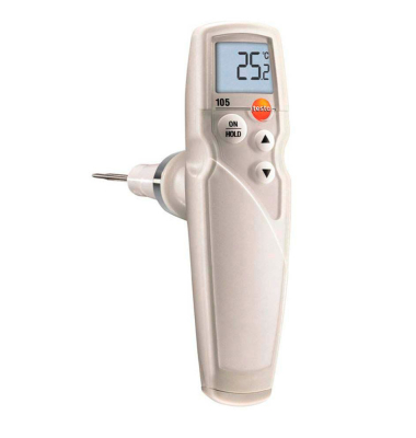 105 Kerntemperatur-Lebensmittelthermometer weiß