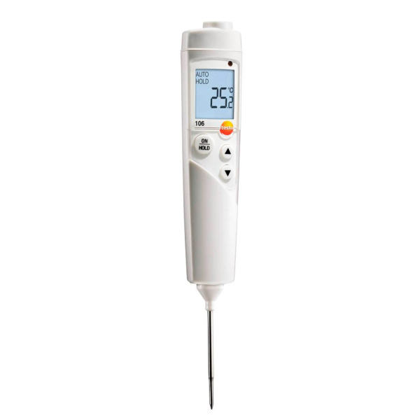 4029547007552 - 0560 1063 - Digital-Einstechthermometer testo 106 -50 bis + 275 °C HACCP 4029547007552 - 0560 1063 - Digital-Einstechthermometer testo 106 -50 bis + 275 °C HACCP